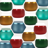 Peppercorn Pomander - Multi Color Infinity Tin